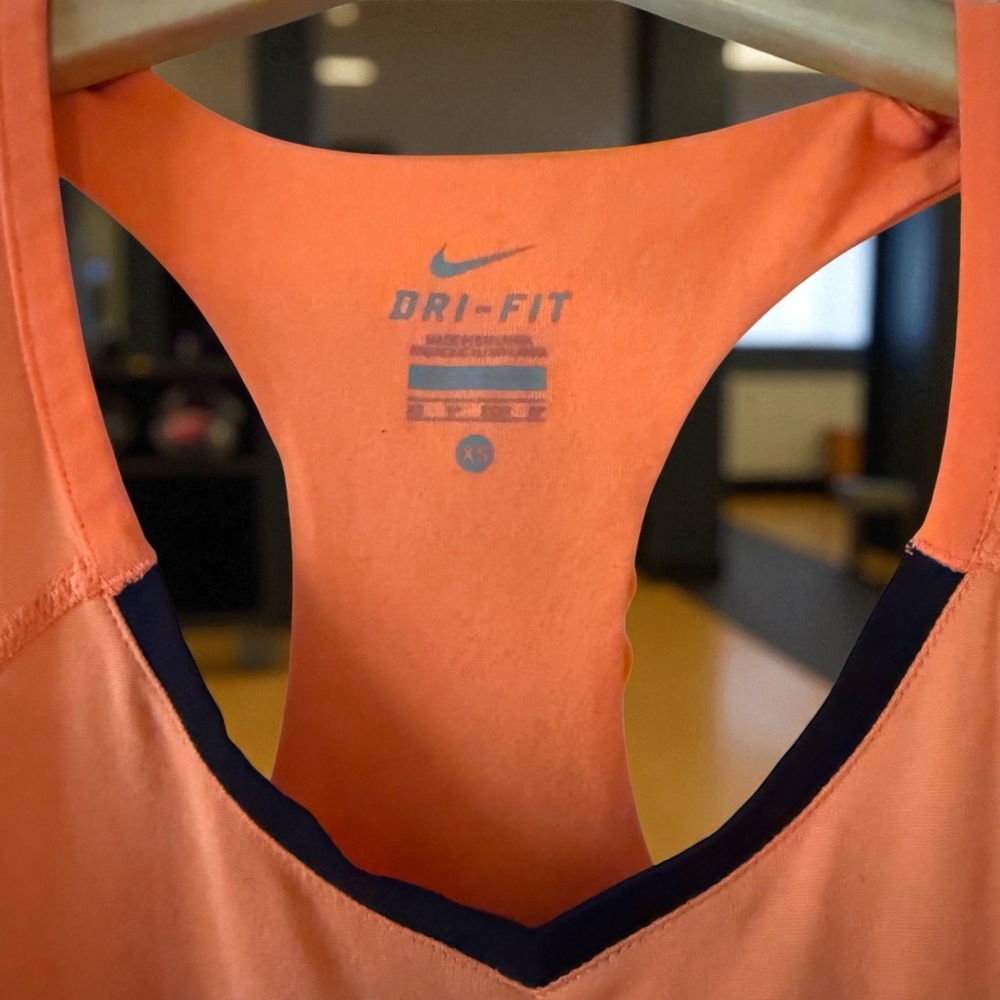 Nike Orange Razorback Tank Top - Picture 4 of 5